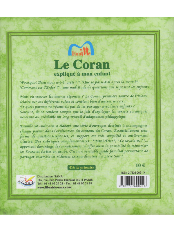 Le Coran expliqué à mon Enfant - Tome 2