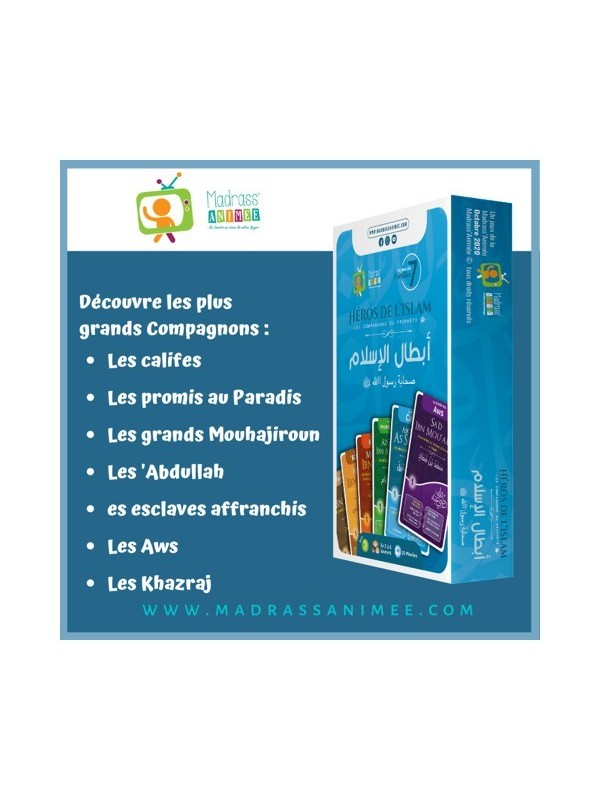 Le Jeu des 7 Familles Les Héros de l'Islam Les Compagnons