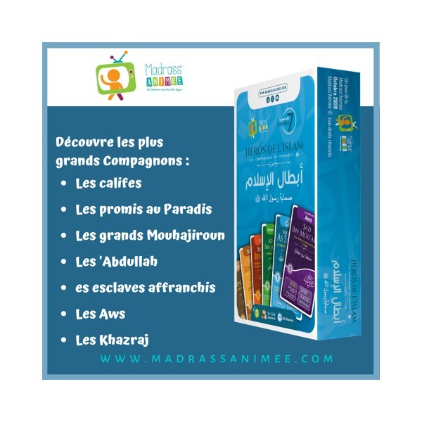 Le Jeu des 7 Familles Les Héros de l'Islam Les Compagnons