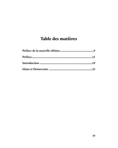Islam et Démocratie - Malek Bennabi - Héritage Éditions