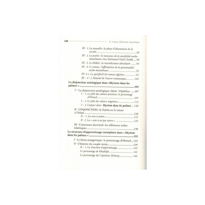 Le roman réformiste musulman d'expression française en Algérie (1919-1939) -Nadhim Chaouche- Héritage éditions
