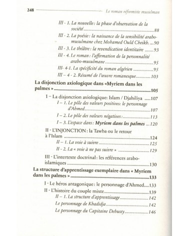 Le roman réformiste musulman d'expression française en Algérie (1919-1939) -Nadhim Chaouche- Héritage éditions