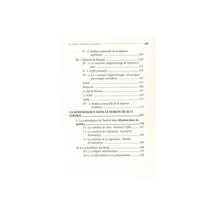 Le roman réformiste musulman d'expression française en Algérie (1919-1939) -Nadhim Chaouche- Héritage éditions