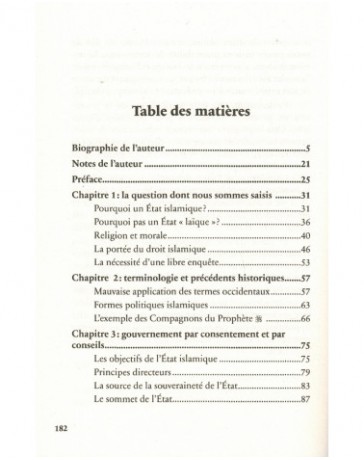 Les principes de l'Etat et du gouvernement en islam- Muhammad Assad - Edition Héritage