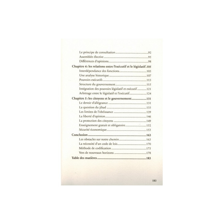 Les principes de l'Etat et du gouvernement en islam- Muhammad Assad - Edition Héritage