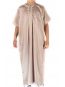 Qamis Enfant / Ado - manches courtes - Beige- Atlas