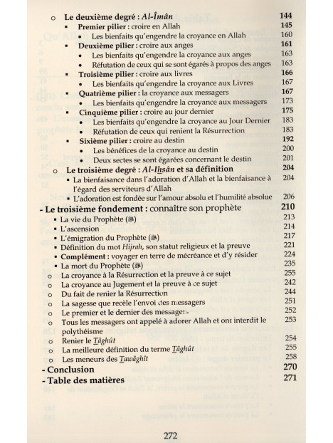 Le Commentaire des Trois Principes Fondamentaux