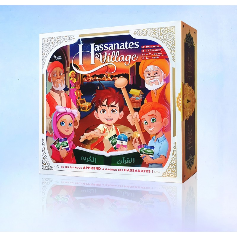 Jeu De Société Hassanates Village (De 7 À 99 Ans) - Sana Kids