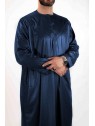 Qamis Emirati - Precious - Bleu marine- Custom Qamis