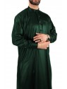 Qamis Saoudien Vert bouteille
