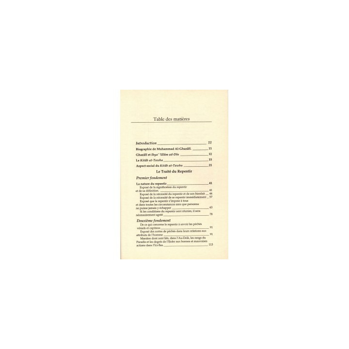 Vigilance du cœur et examen de conscience - Al-Ghazâlî - Al Bouraq