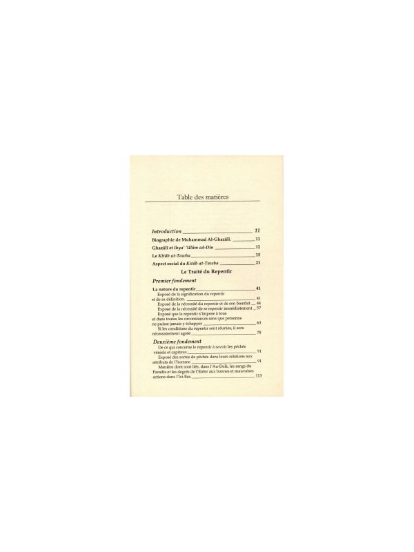 Vigilance du cœur et examen de conscience - Al-Ghazâlî - Al Bouraq
