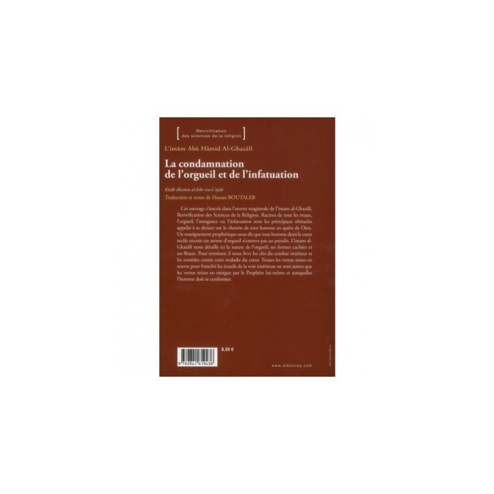 Le Livre des vices de la langue (Kitâb âfât Al-Lisân) - Al-Ghazâlî - Al Bouraq