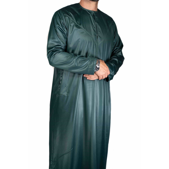 Qamis Emirati - Precious - Vert