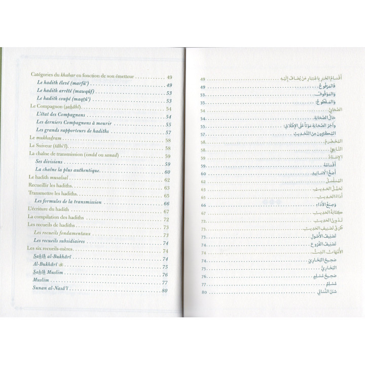 La terminologie du hadith