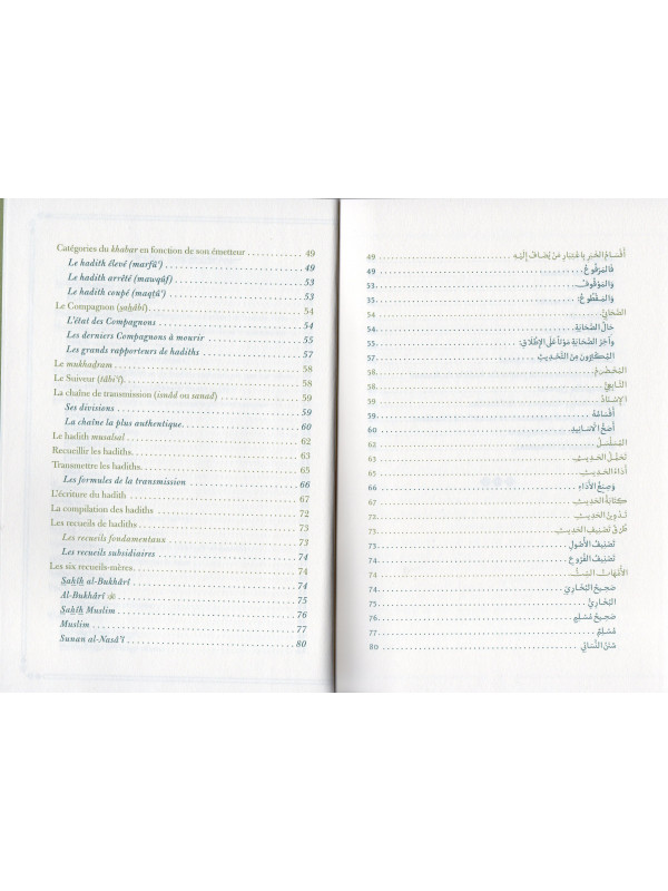 La terminologie du hadith