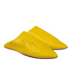 Babouche homme - Jaune