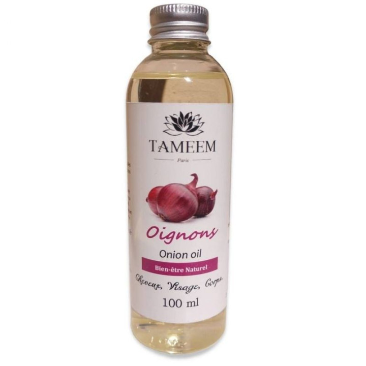 Huile d'oignon 100% pure et naturelle  - 100ml - Tameem
