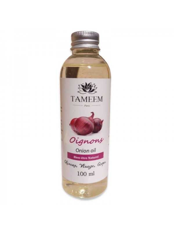 Huile d'oignon 100% pure et naturelle  - 100ml - Tameem