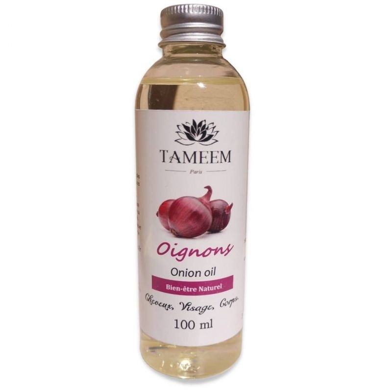 Huile d'oignon 100% pure et naturelle  - 100ml - Tameem