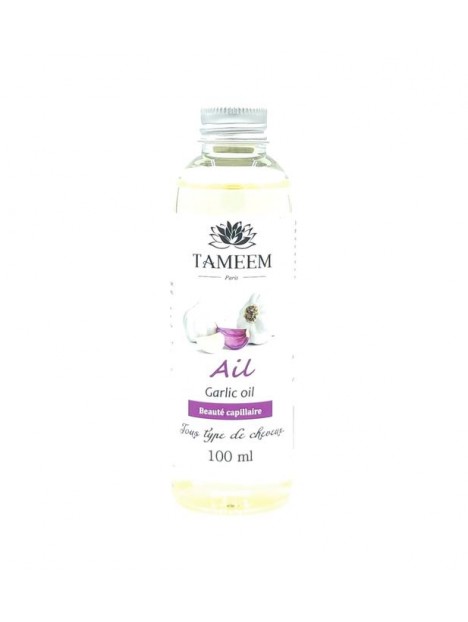 Huile d'ail 100% pure et naturelle  - 100ml - Tameem