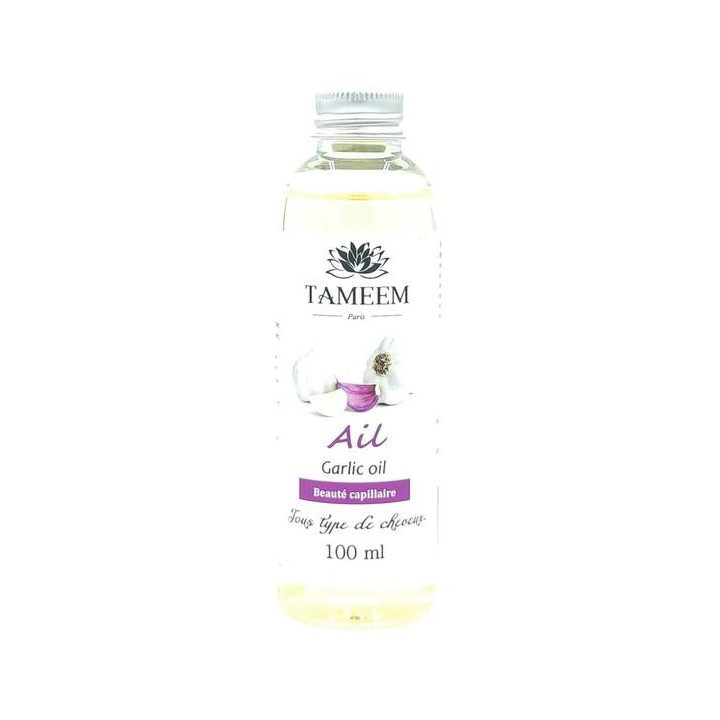 Huile d'ail 100% pure et naturelle  - 100ml - Tameem