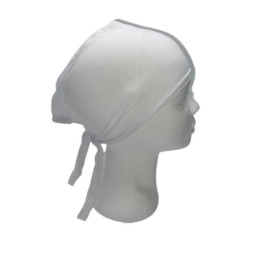 Bonnet Hijab Blanc 100% coton