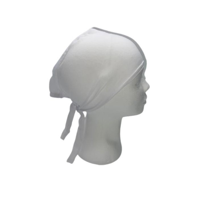 Bonnet Hijab Blanc 100% coton