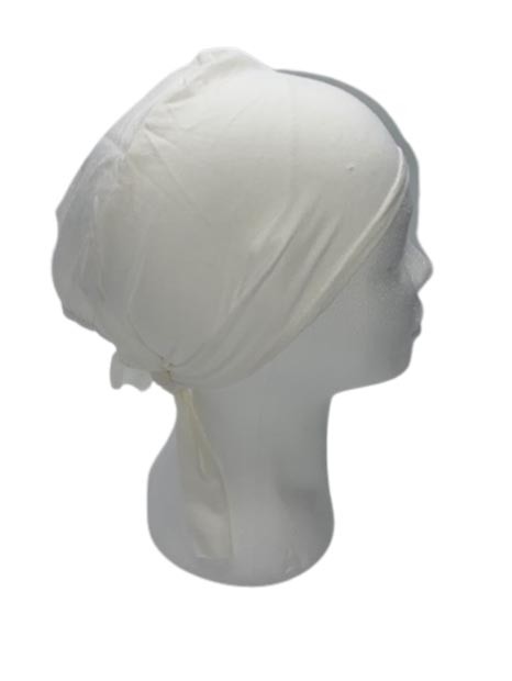 Bonnet Hijab Blanc cassé 100% coton