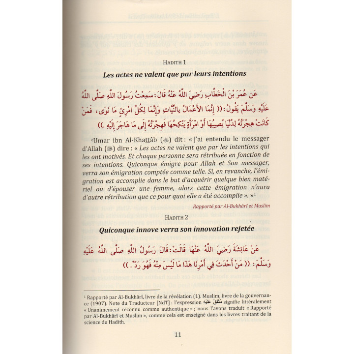 L'Explication De 99 Hadiths Concis