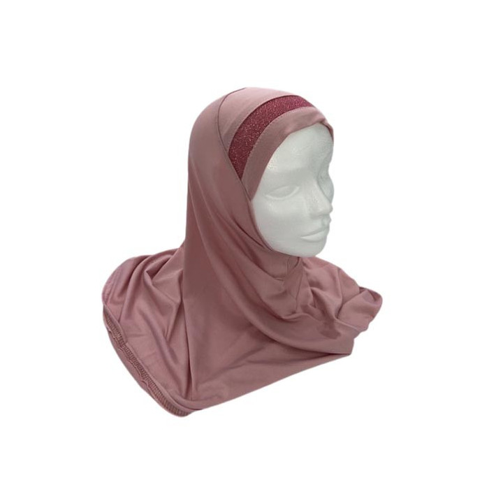 Hijab Enfant 3/8 ANS Rose