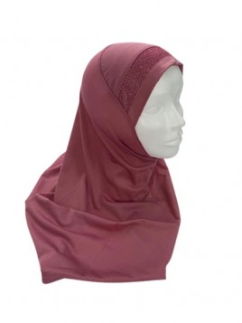 Hijab Enfant 3/8 ANS Rose...