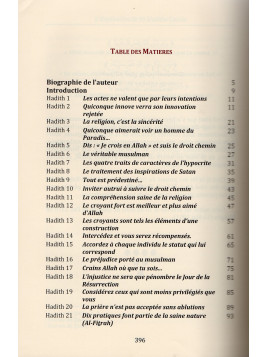 L'Explication De 99 Hadiths Concis