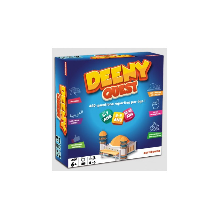DEENY QUEST 420 questions réparties par âge! Osratouna