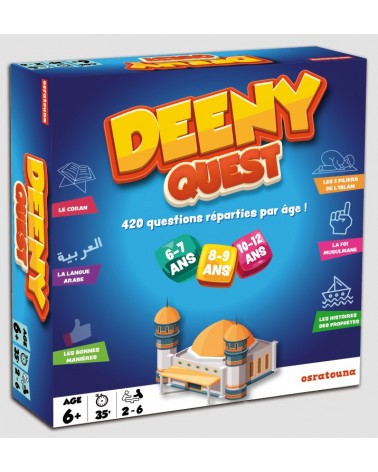 DEENY QUEST 420 questions réparties par âge! Osratouna