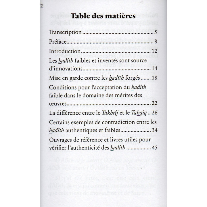 Les Hadith Faibles & Inventés - Leur Effet Néfaste Et Leur Danger