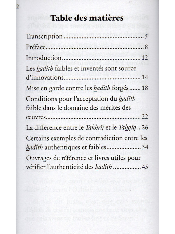 Les Hadith Faibles & Inventés - Leur Effet Néfaste Et Leur Danger