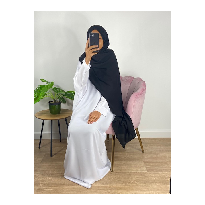 Hijab Soie de Médine - Noir