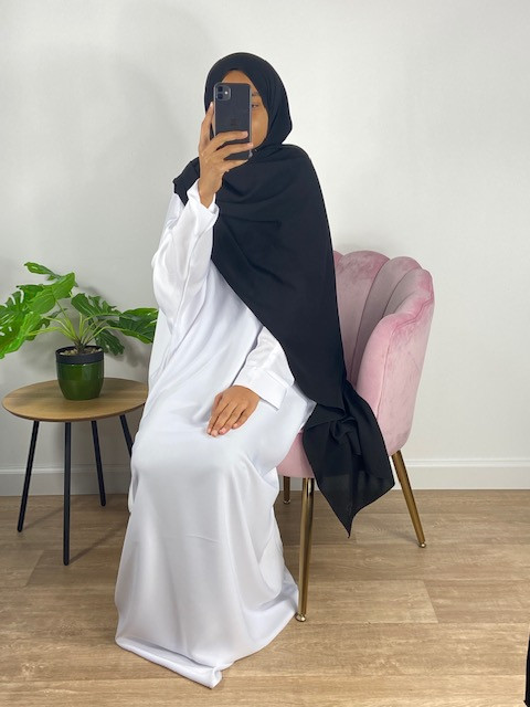 Hijab Soie de Médine - Noir