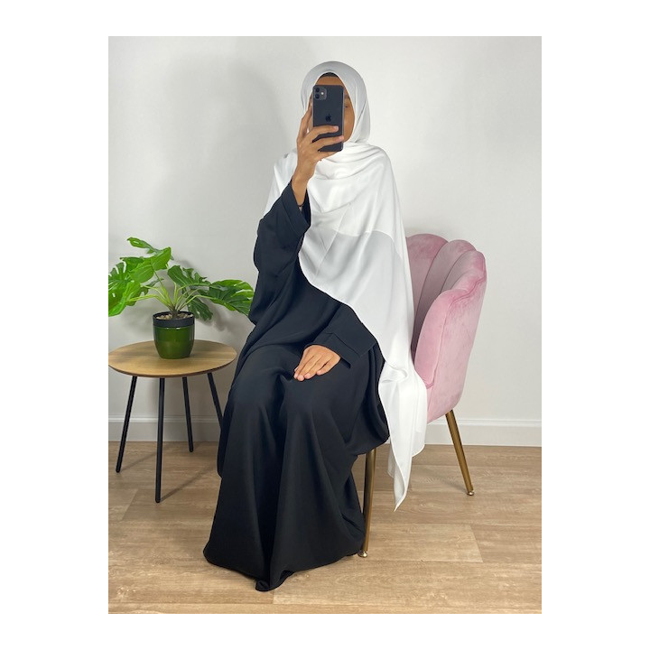 Hijab Soie de Médine - Blanc