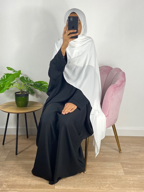 Hijab Soie de Médine - Blanc