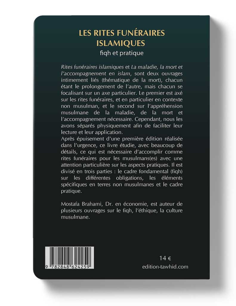 Les rites funéraires islamiques - Mostafa Brahami - Editons Tawhid
