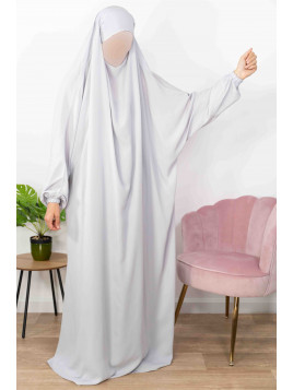 Jilbab 1 pièce Tissu Nidha...