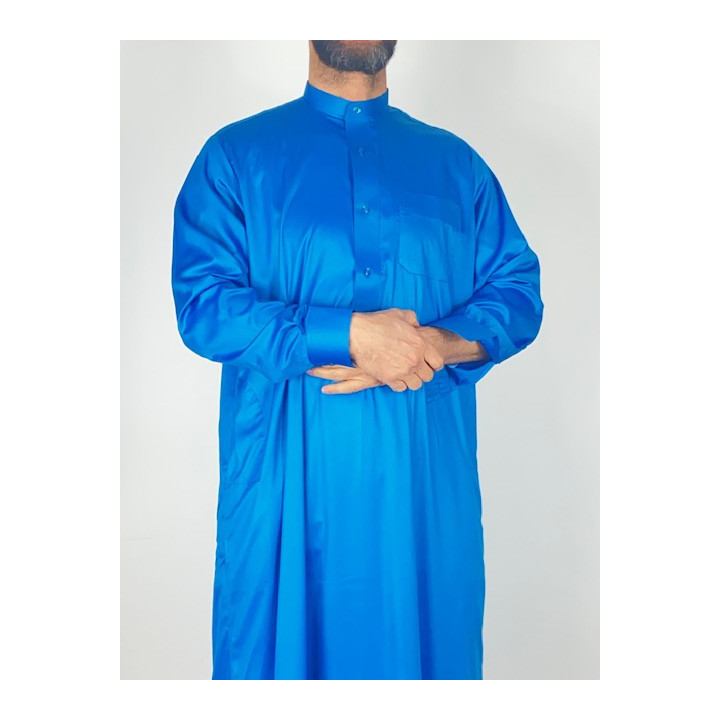 Qamis Saoudien Bleu clair
