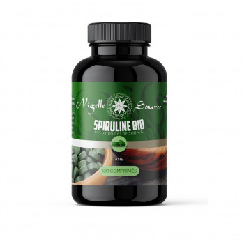 Spiruline Bio 120 comprimés | Marque Nigelle Source