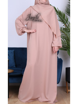 Abaya Simple Taupe rosé...