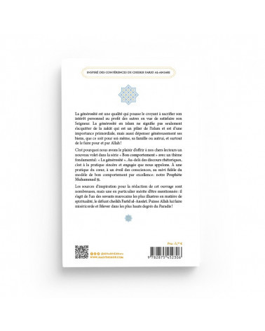 La générosité - Chawqi Chadli Editions Al Hadith
