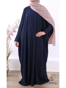 Abaya papillon Bleu Marine...