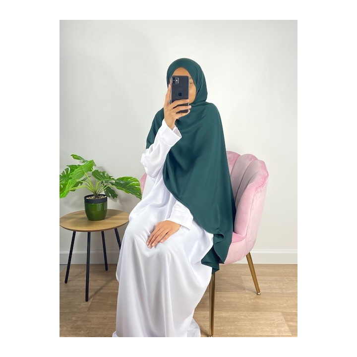Hijab Soie de Médine - Blanc