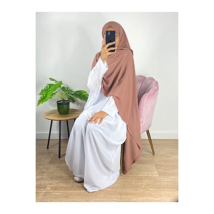 Hijab Soie de Médine - Blanc